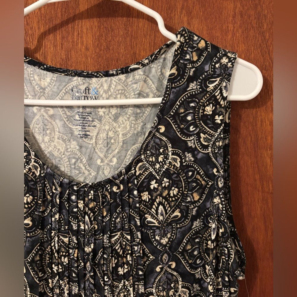 Croft & Barrow Dress Size XL Flowy - Picture 3 of 5